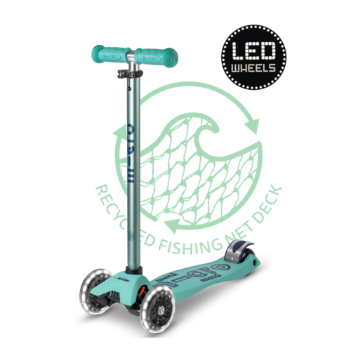 Micro Maxi Micro scooter Deluxe  ECO LED mint