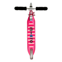 Micro Sprite LED - 2-wheel foldable scooter - Pink stripes