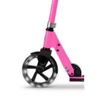 Micro Cruiser LED - 2-wiel vouwstep kind - 200mm wielen - Roze