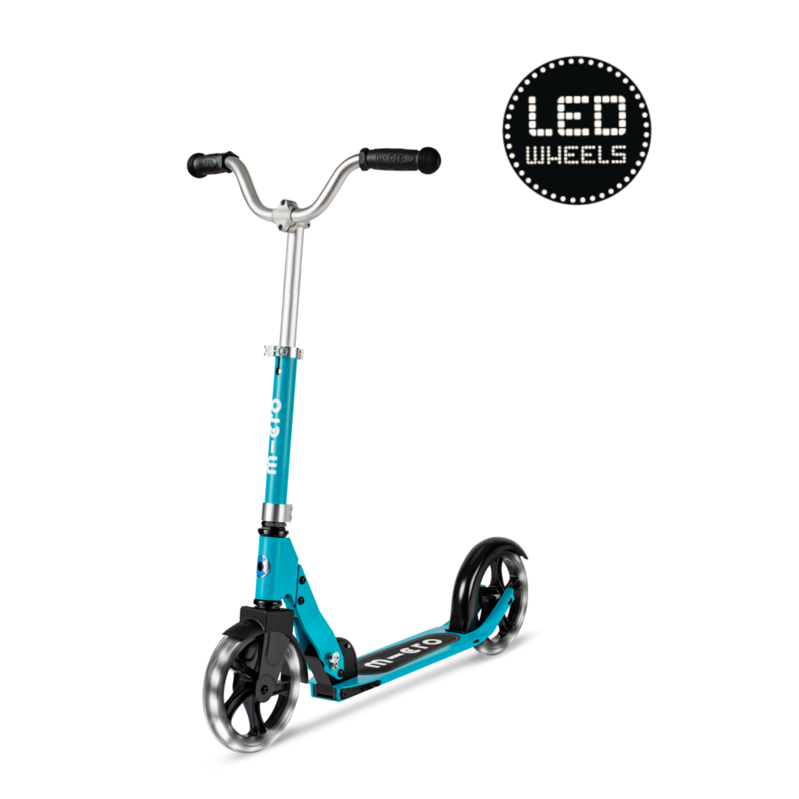 Micro Flex scooter 200mm - Blue  Free Shipping - Micro Mobility BE