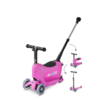 Micro Micro Mini2go scooter Deluxe Push - 3-wheel children's scooter - removable storage box - Pink