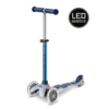 Micro Mini Micro scooter Deluxe Flux Neochrome LED - 3-wheel children's scooter - Navy