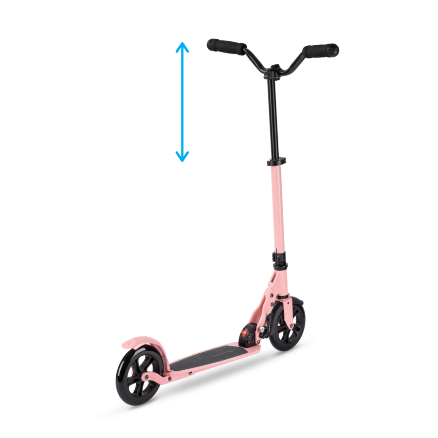 Micro Speed Deluxe - 2-wheel folding scooter - 180mm wheels - Rose Pink