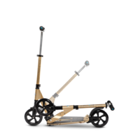 Micro Suspension - 2-wheel folding scooter - front and rear suspension - Bronze