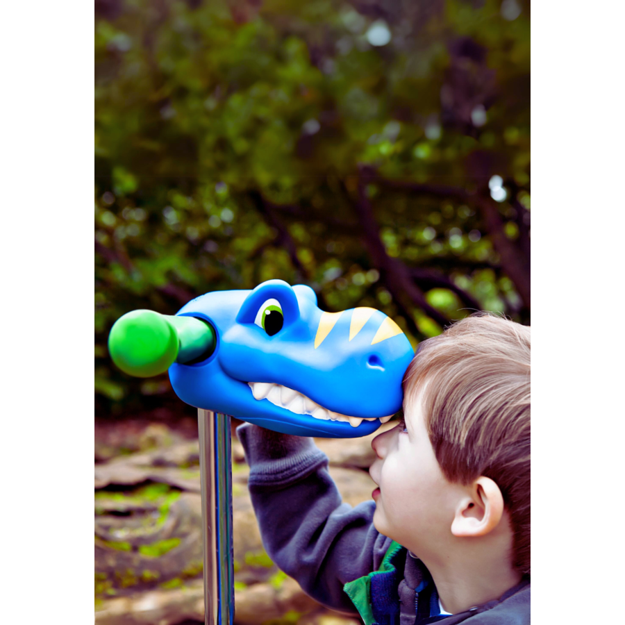 Scootaheadz - scooter accessories - stimulates imagination - Dino Blue