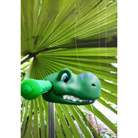 Scootaheadz - scooter accessories - stimulates imagination - Dino Green