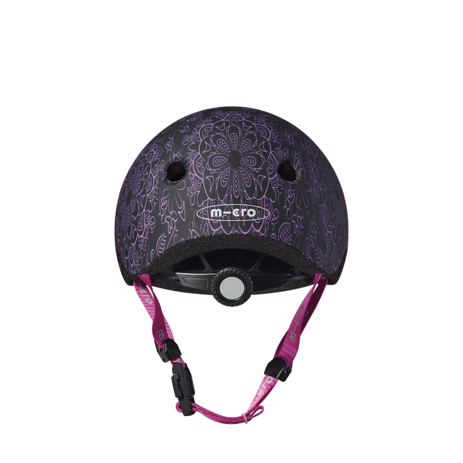 Micro helm Deluxe Mandala roze/paars