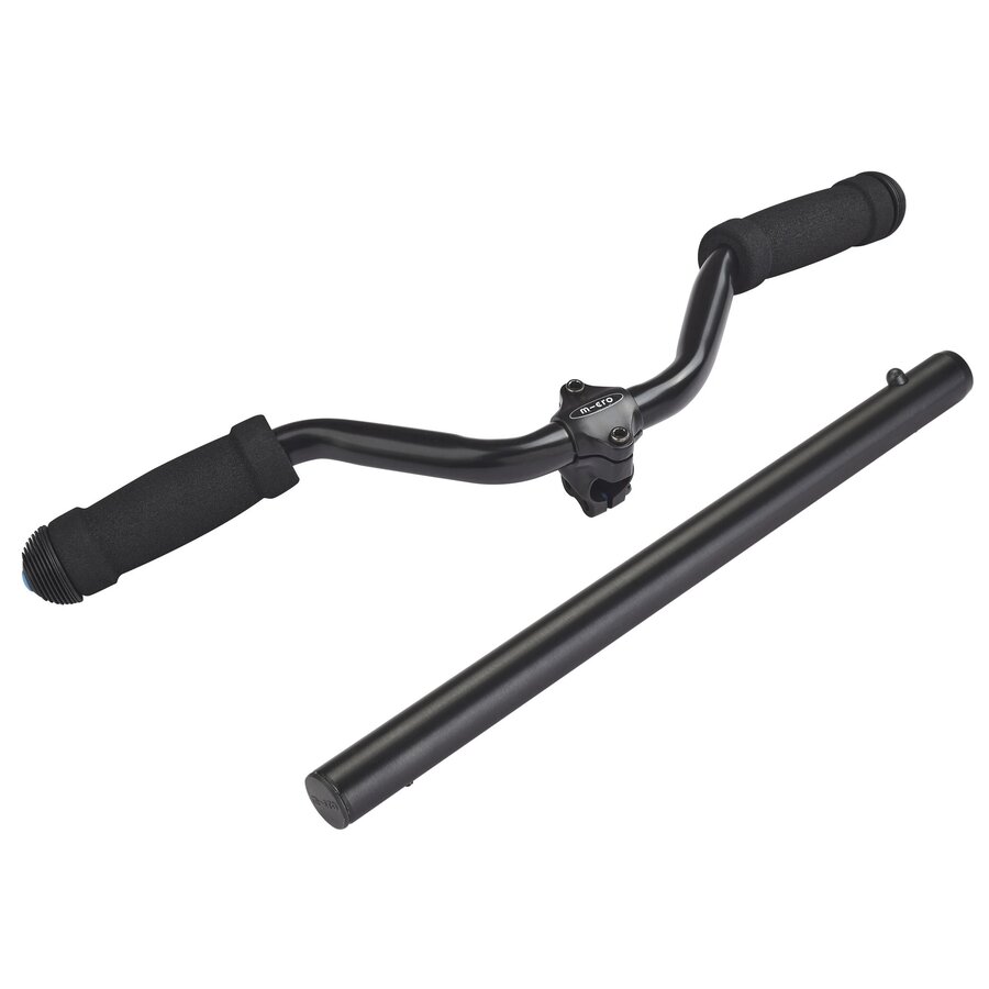 Black handlebars for Micro Speed Deluxe, Rocket Deluxe (4813/4843)