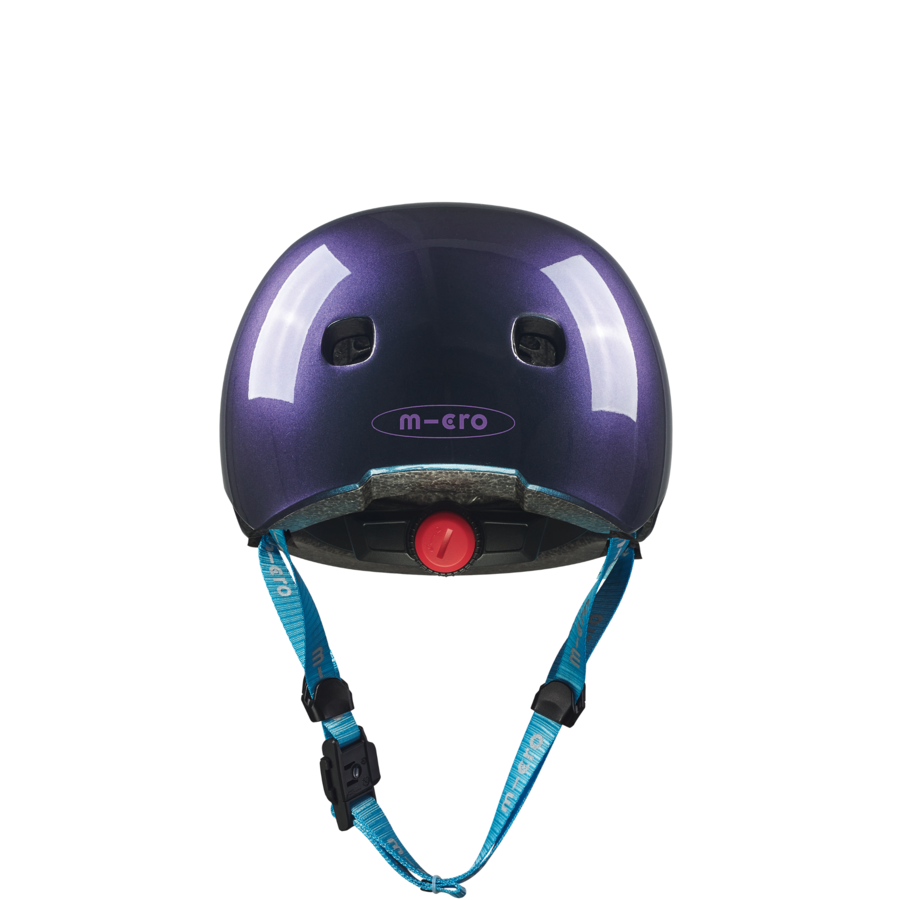 Micro kinderhelm Deluxe Neochrome Blauw