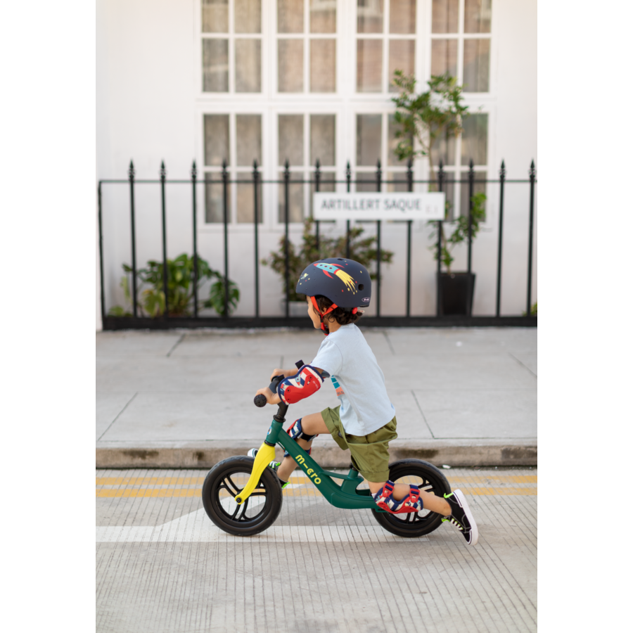 Micro Balance Bike Lite- lightweight balance bike - adjustable saddle - magnesium frame - Peacock Green