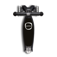 Maxi Micro scooter LED Black - PARTOU edition