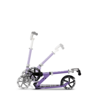 Micro Cruiser LED - 2-wheel foldable scooter kids - 200mm wheels - Purple