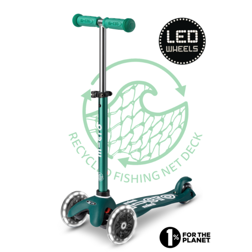 Micro Mini Micro step Deluxe ECO LED groen