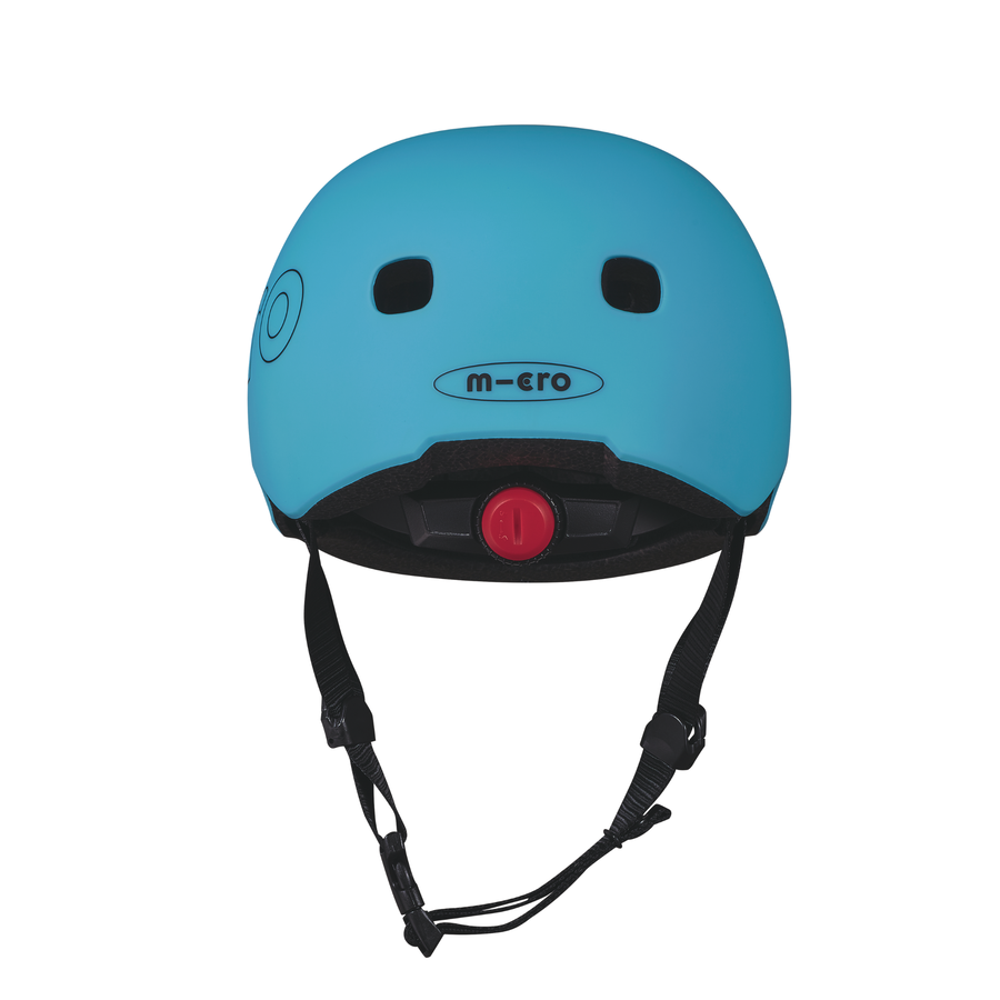 Micro PC helm Deluxe - kinderhelm - wasbare fleece voering - goede luchtcirculatie - Ocean Blue