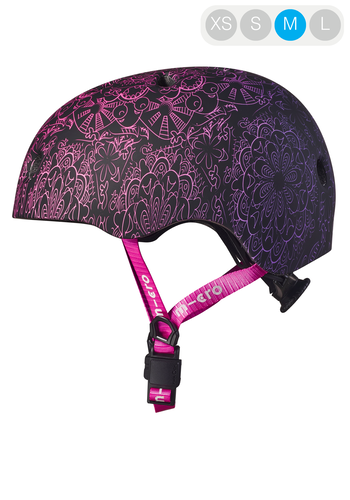 Micro Micro PC helmet Deluxe Mandala Pink/Purple