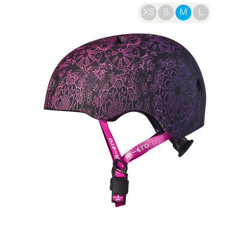Micro Micro PC helm Deluxe Mandala roze/paars Micro Micro PC helm Deluxe Mandala roze/paars