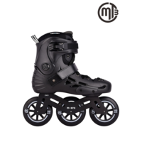 Micro Urban Skates MT3 - inline skates - 3 grote wielen - Beginners en gevorderden - Zwart