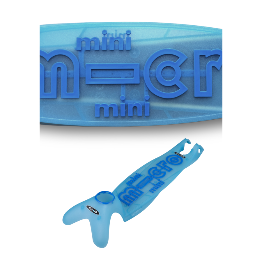 Dek Mini Micro Deluxe Glow plus - Glow in the dark effect - past op iedere Mini Micro Deluxe en Classic