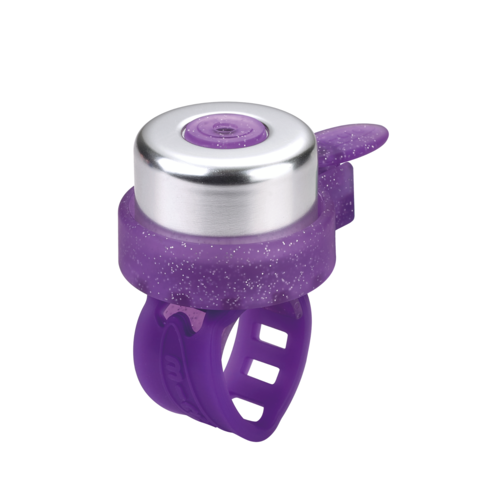 Micro Micro bel glitter paars