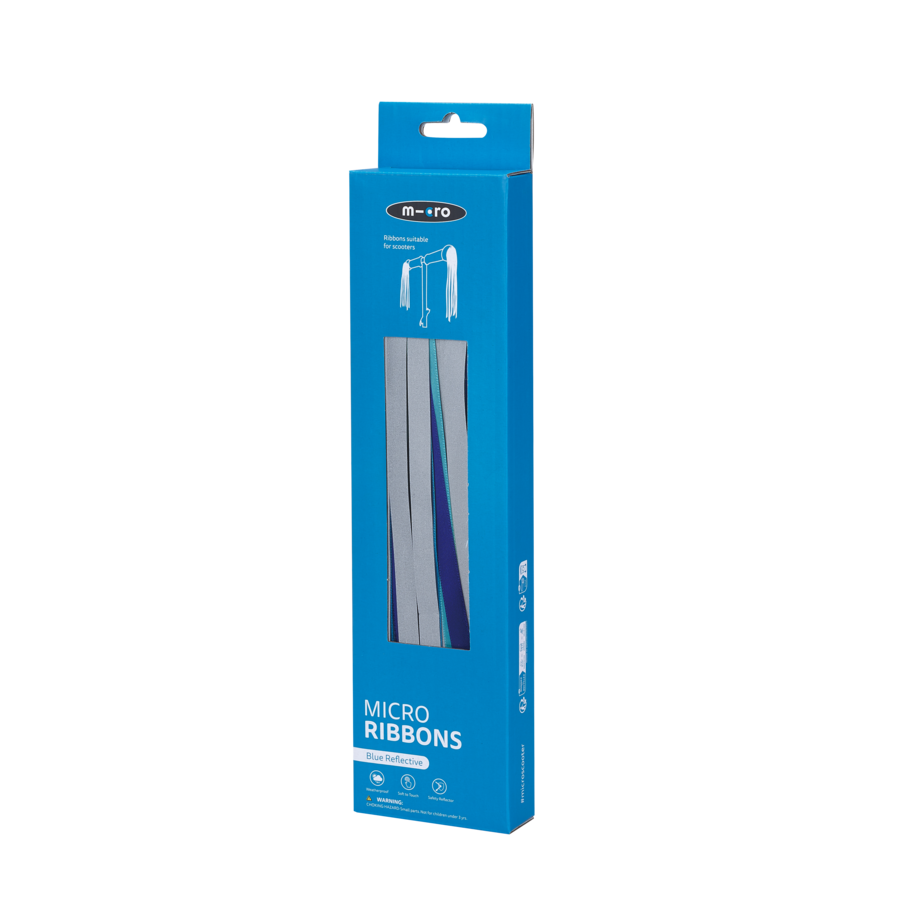 Micro Ribbons blue reflective
