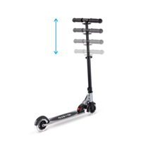 Micro Sprite LED - 2-wiel vouwstep - Silverchrome