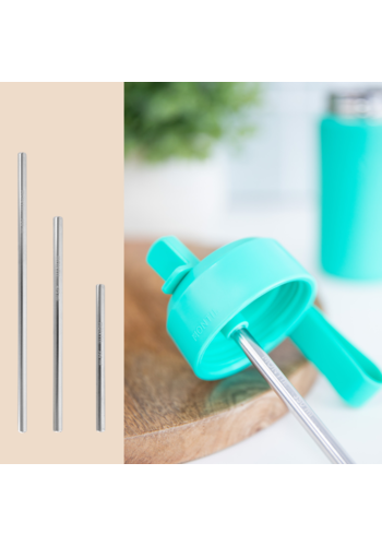 MontiiCo Montii RVS rietje voor Sipper dop 2.0