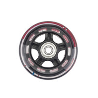 Micro wiel 80mm transparant (AC-5002B)