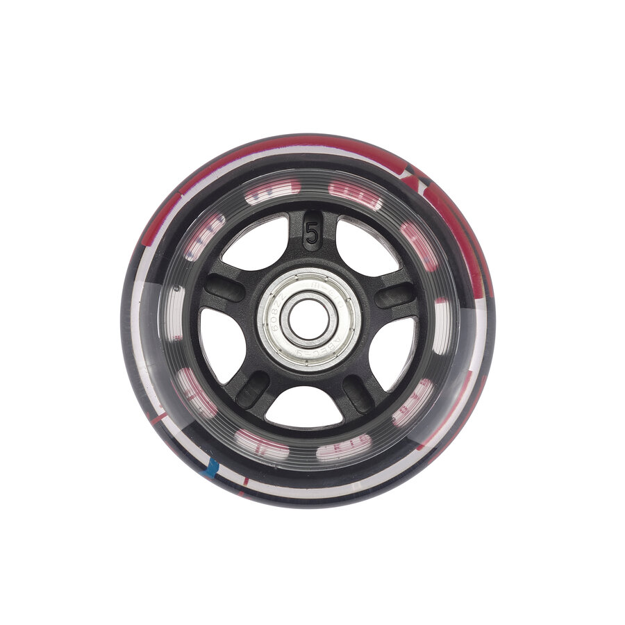 Micro wiel 80mm transparant (AC-5002B)