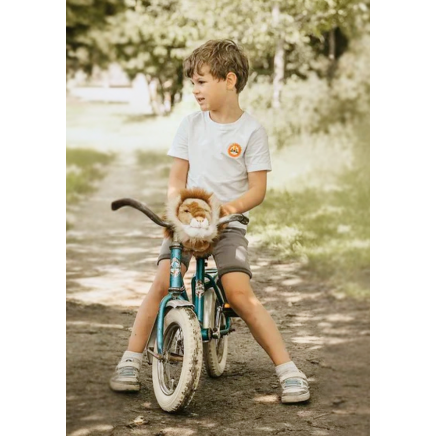 Wild & Soft scooter head - step accessoires - stimuleert fantasie - Leeuw