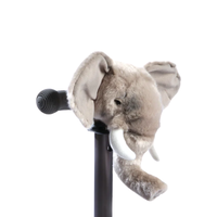 Wild & Soft scooter head - step accessoires - stimuleert fantasie - Olifant