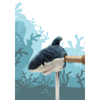 Wild & Soft scooter head - scooter accessories - stimulates imagination - Shark