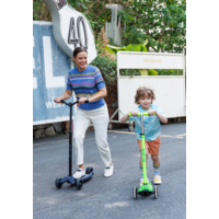 Micro Kickboard Reloaded - 3-wheel adult scooter - Plum Blue