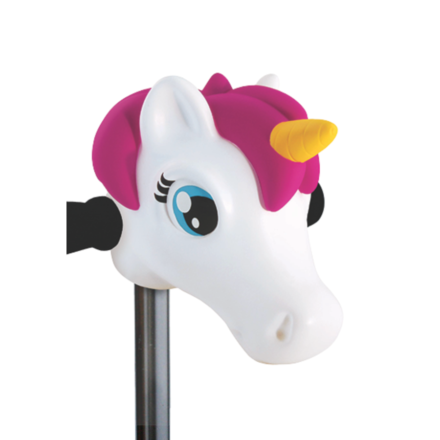 Scootaheadz - scooter accessories - stimulates imagination - Unicorn White