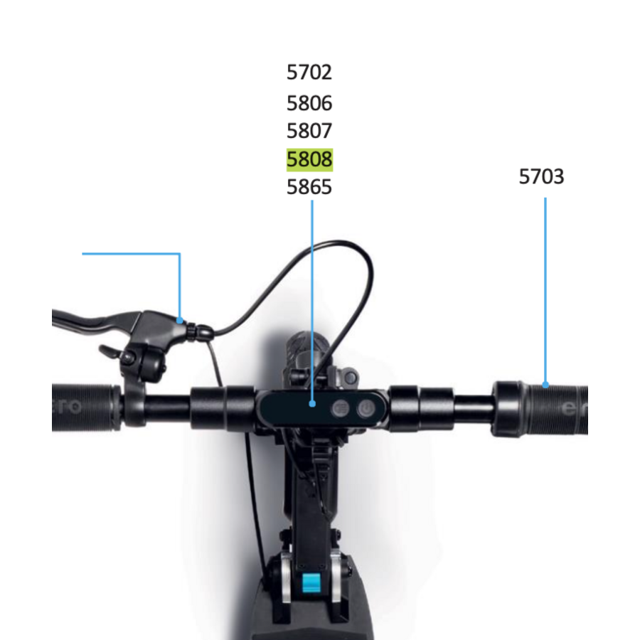 Display EU Micro Explorer electric scooter (5808)
