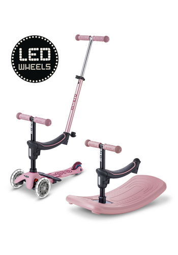 Micro Mini Micro 6in1 Rock & Go LED Pink