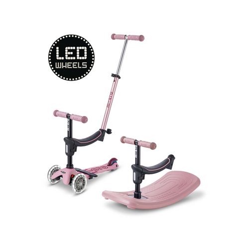 Micro Mini Micro 6in1 Rock & Go LED Pink