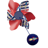 Sticker for Micro windmill - Rocket