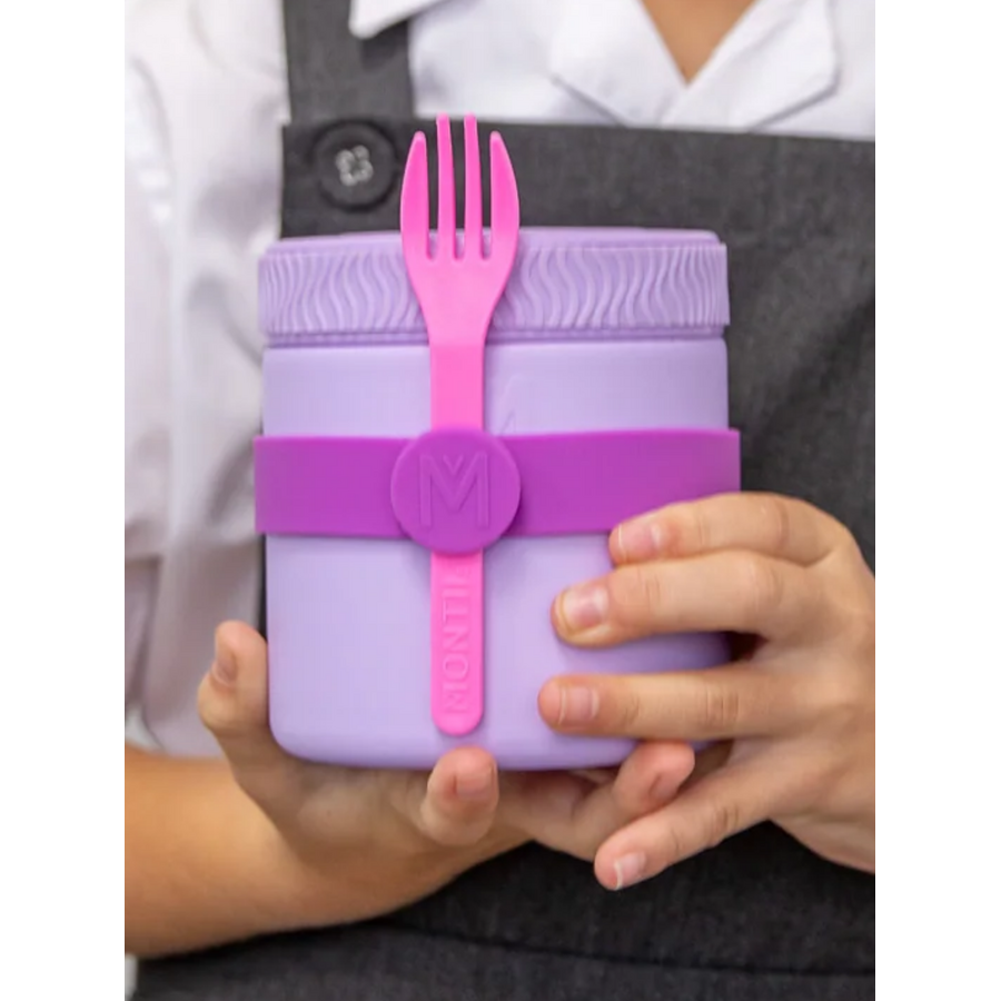MontiiCo thermos voedselpot - voor warm en koud eten - diverse kleuren