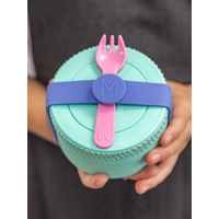 MontiiCo insulated mini food jar 200 ml- for hot and cold snacks - various colours