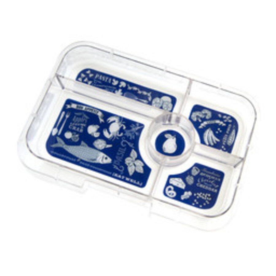 Yumbox Tapas extra tray met 4 of 5 vakjes