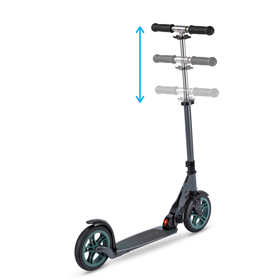 Micro Classic NanoGrid Tire - 2-wheel foldable scooter - 200mm wheels - Midnight Grey