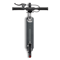 Micro Suburb Reloaded - 2-wheel foldable scooter - hand brake - front light - Grey