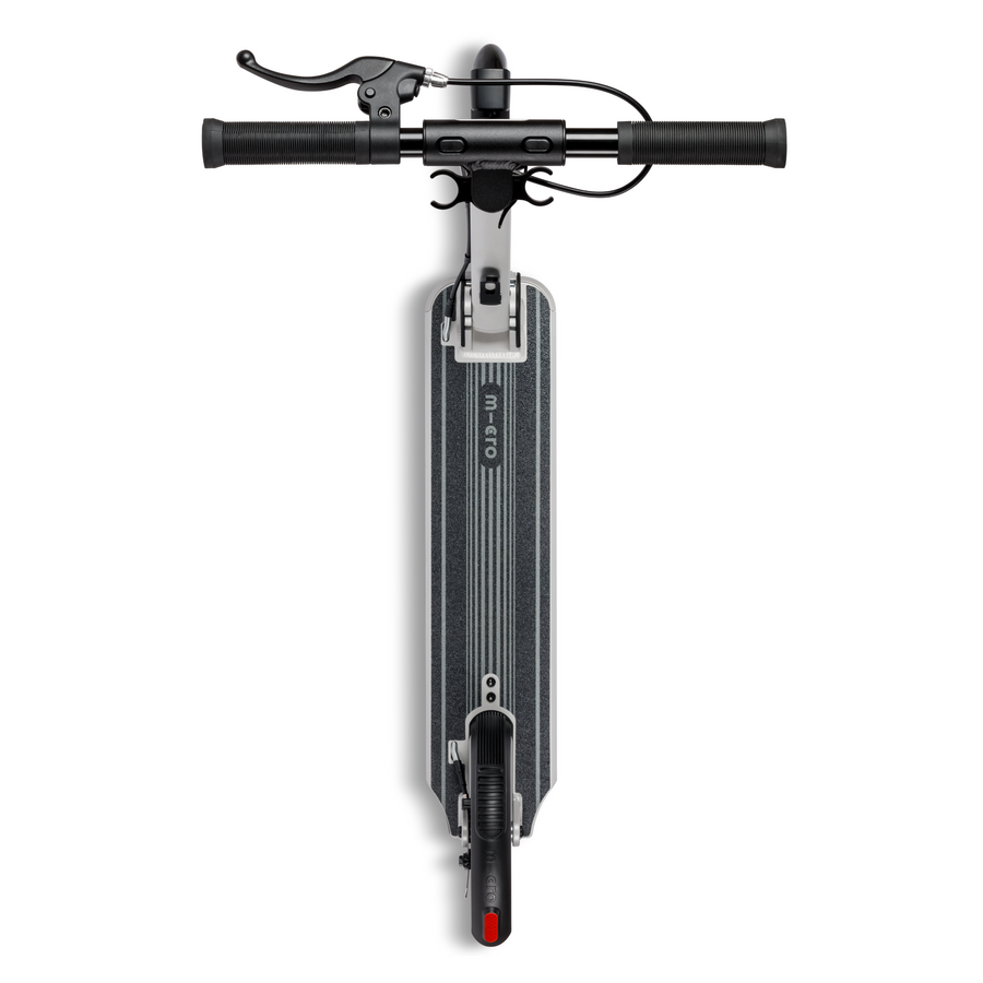 Micro Suburb Reloaded - 2-wheel foldable scooter - hand brake - front light - Grey