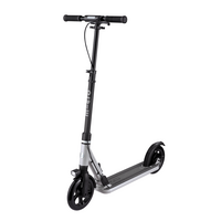 Micro Suburb Reloaded - 2-wheel foldable scooter - hand brake - front light - Grey