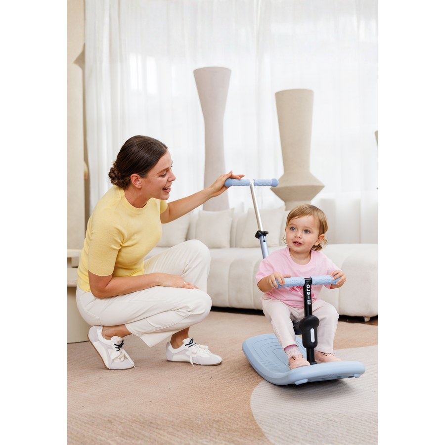 Mini Micro 6in1 scooter Rock & Go LED - multifunctional: rocker - ride-on - scooter - Ocean Slate blue