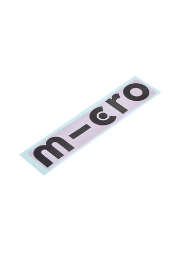 Micro sticker front Micro scooter