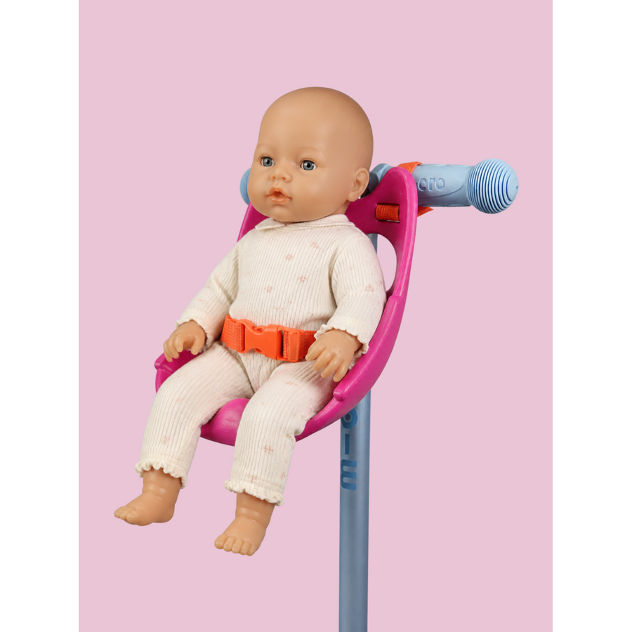 Scootaseatz doll seat for scooter pink