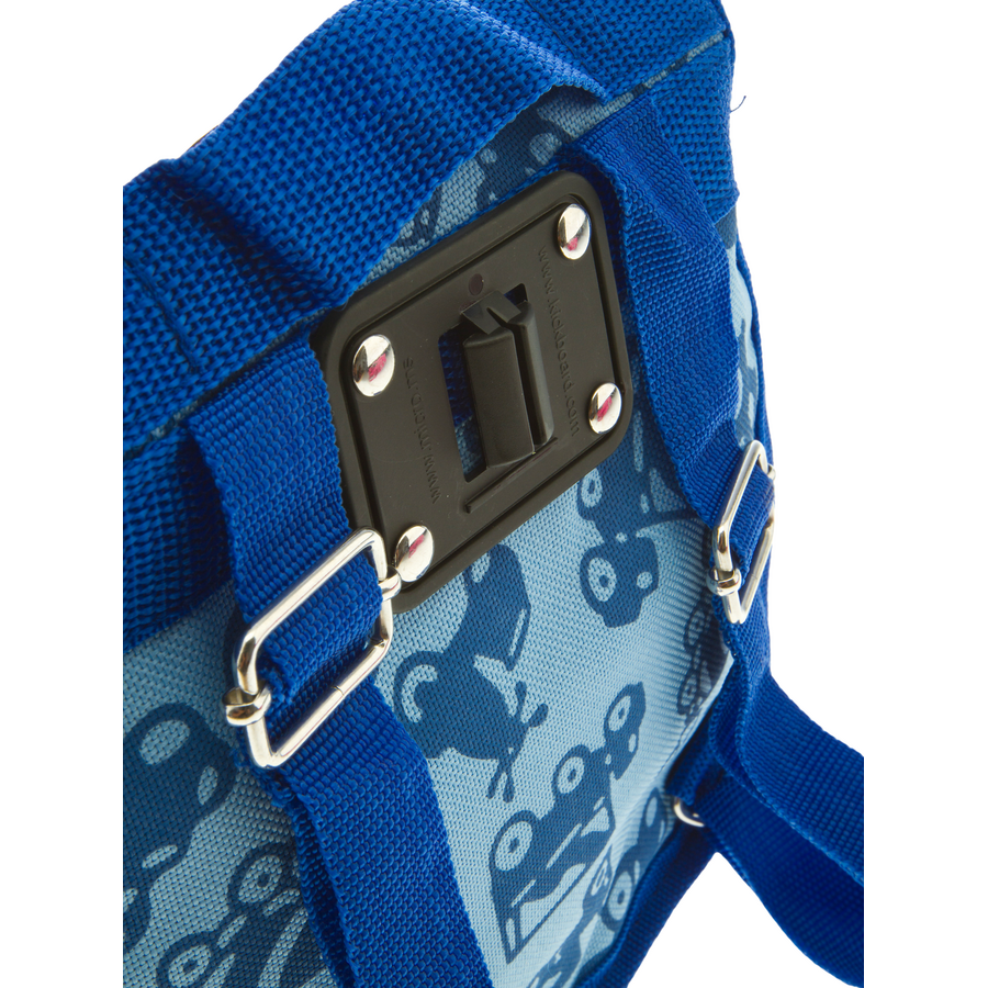 Mini Micro backpack blue print