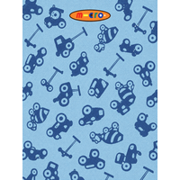 Mini Micro backpack blue print
