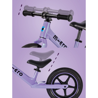 Micro loopfiets Ultra LED - lichtgewicht - verstelbaar zadel/stuur - magnesium frame - Paars